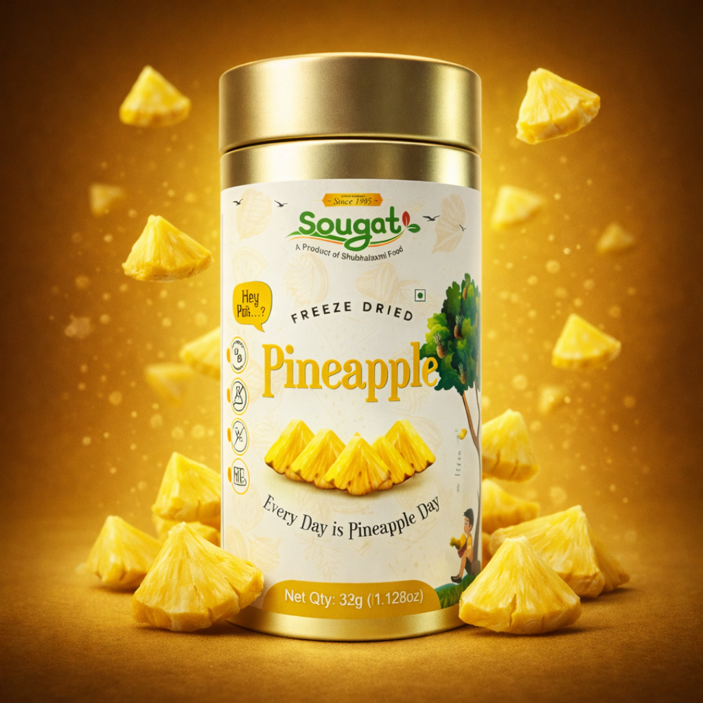 Freeze Dried Pineapple