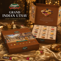 Sougat Grand Indian Utsav Premium Dry Fruit & Freeze-Dried Fruit Gift Box – 770 g