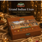 Sougat Grand Indian Utsav Premium Dry Fruit & Freeze-Dried Fruit Gift Box – 770 g