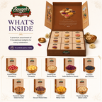 Sougat Grand Indian Utsav Premium Dry Fruit & Freeze-Dried Fruit Gift Box – 770 g