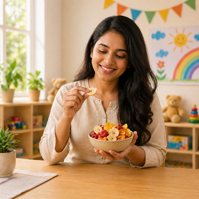 Gently Freeze-Dried for Freshness.