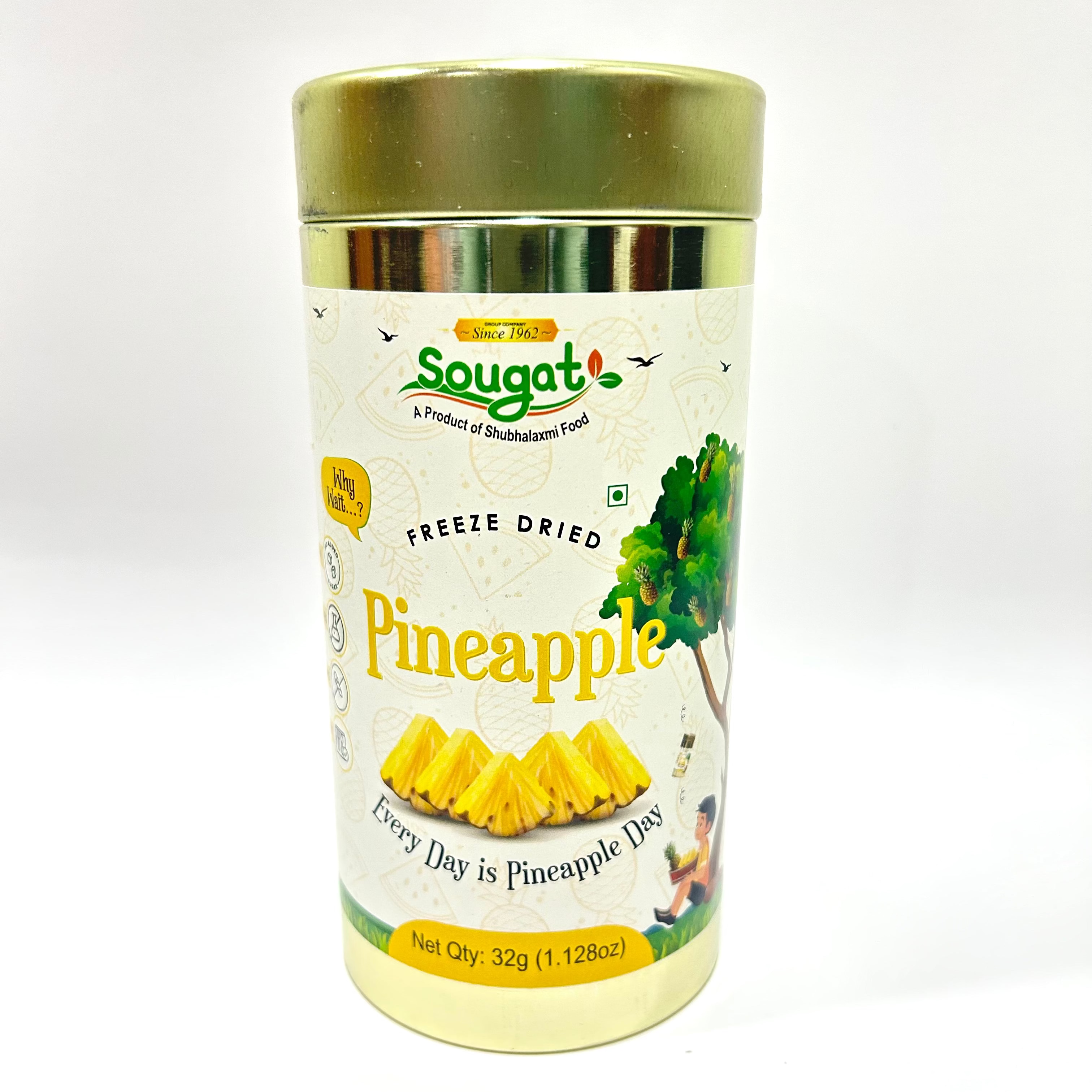 Freeze Dried Pineapple