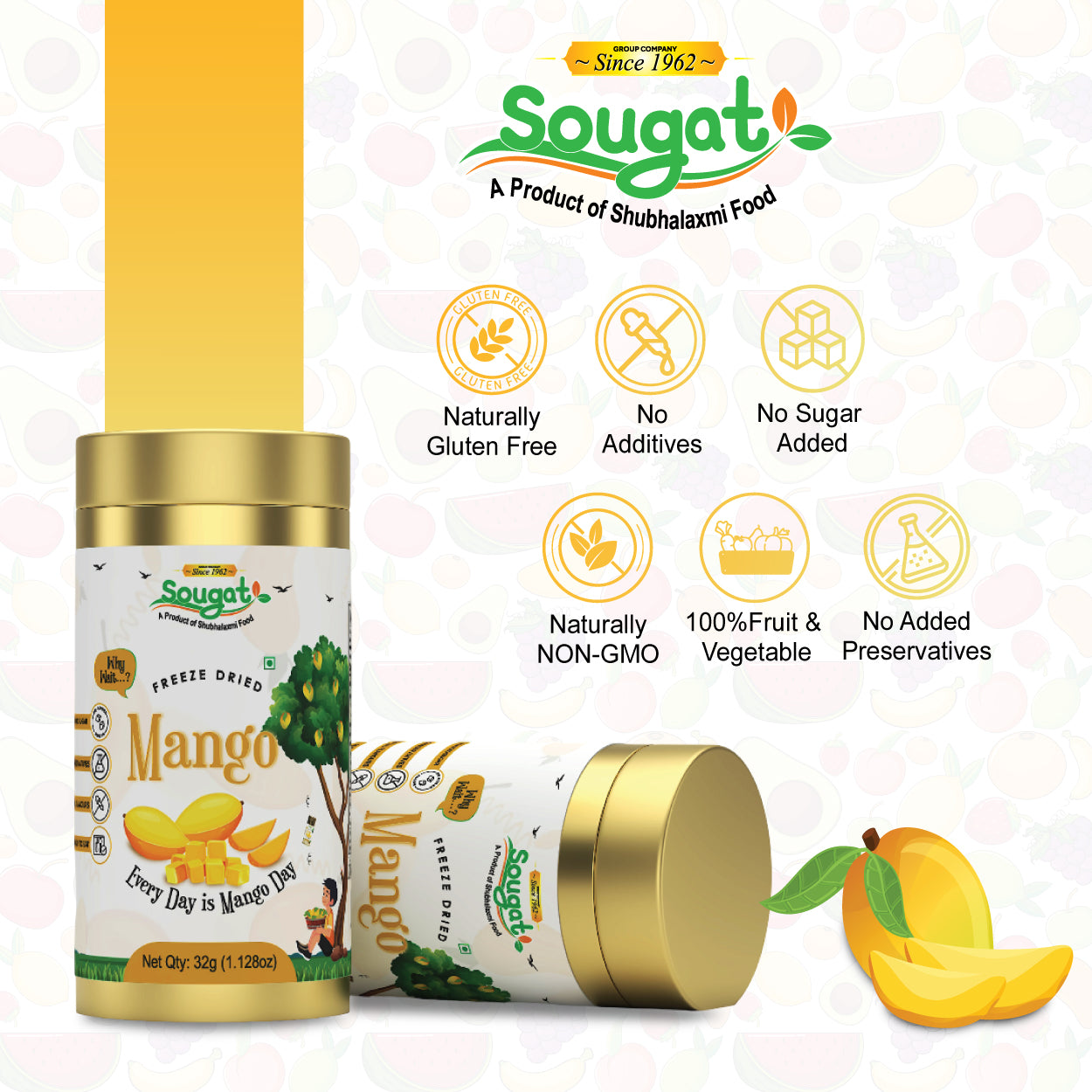 Freeze Dried Mango