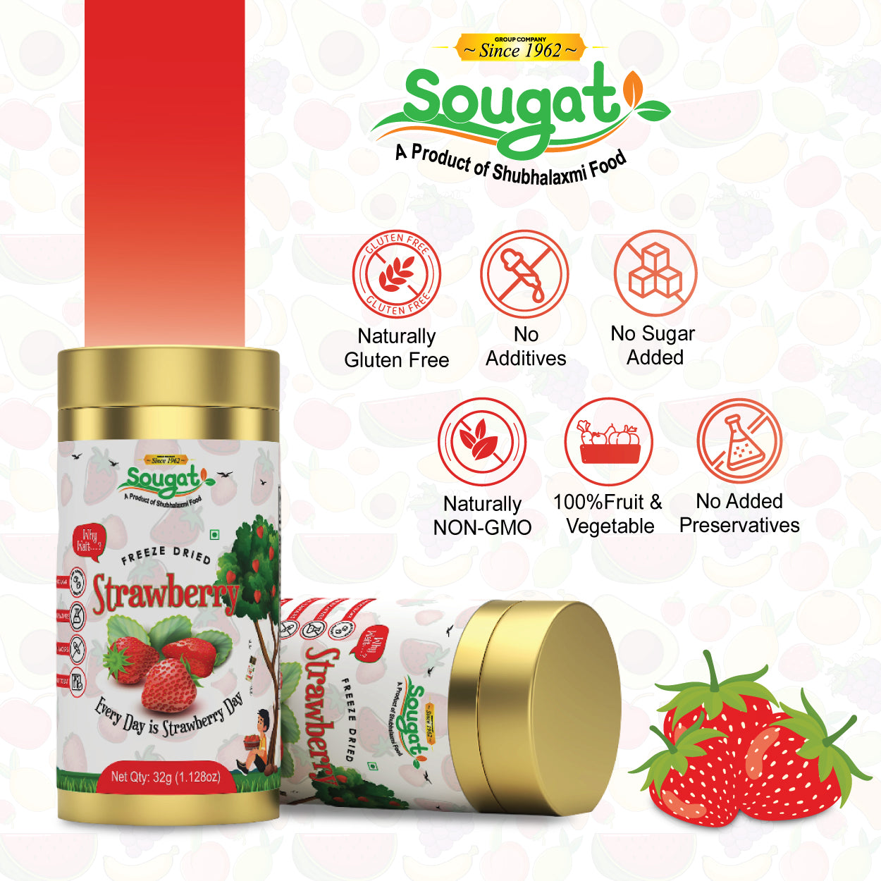 Freeze Dried Strawberry