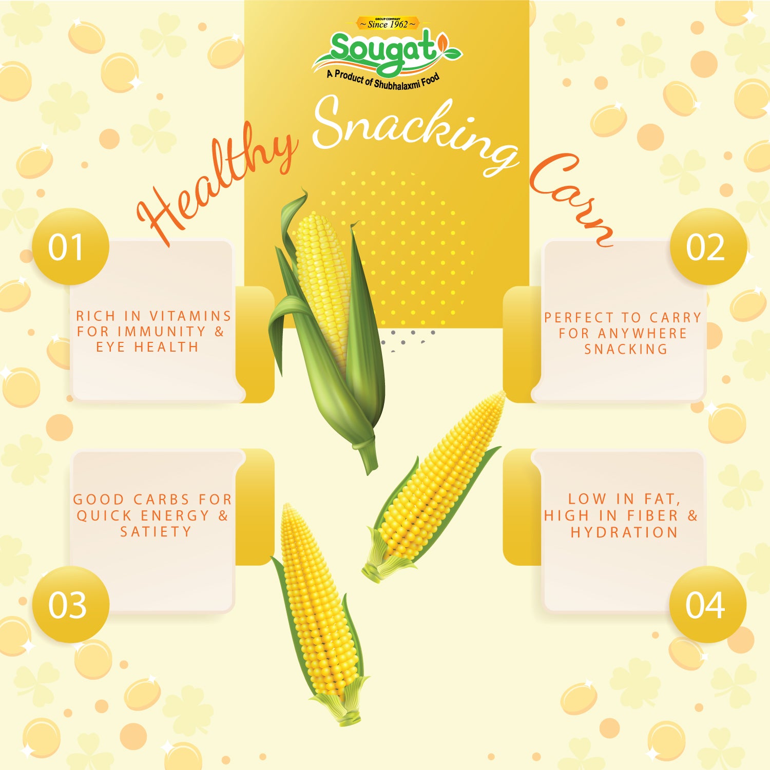 Freeze Dried Sweet  Corn