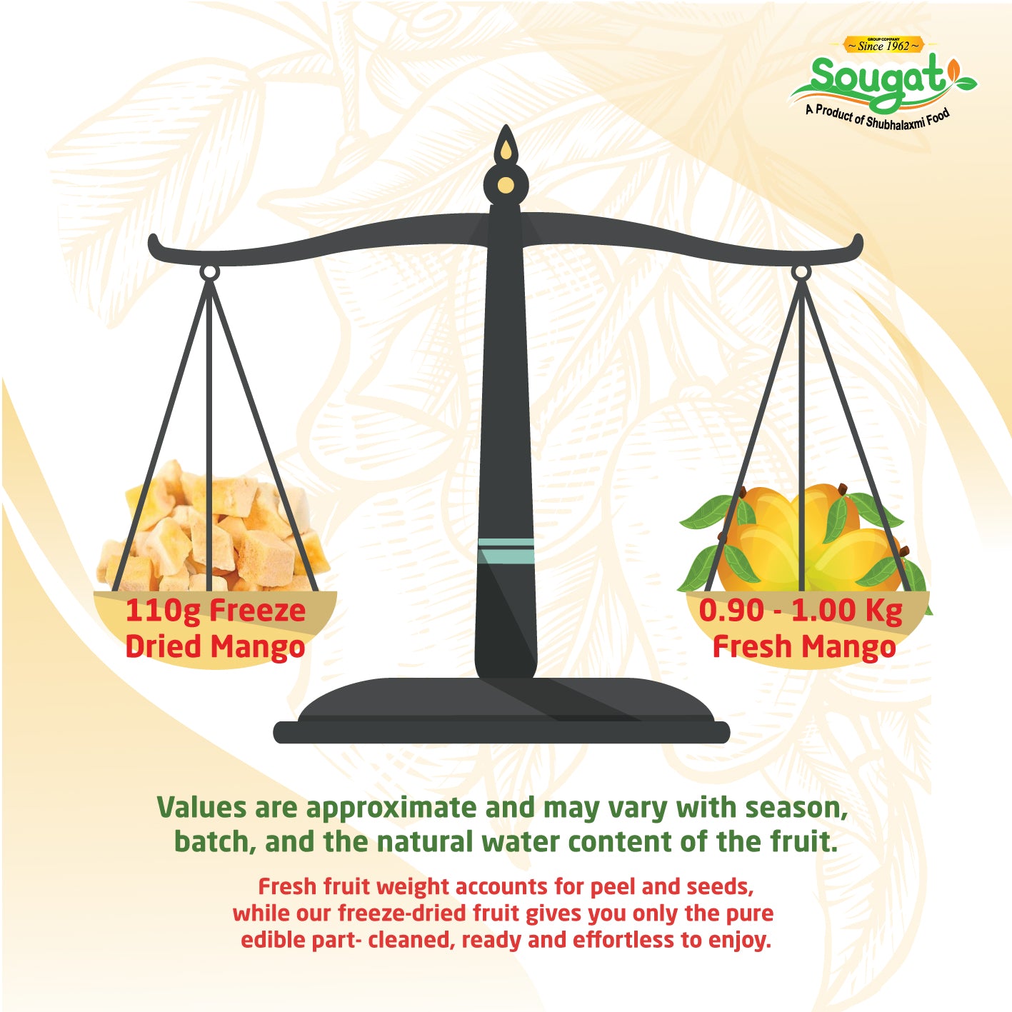 Freeze Dried Mango